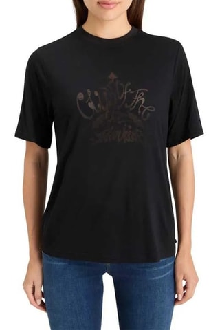 T-shirt relaxed - Noir