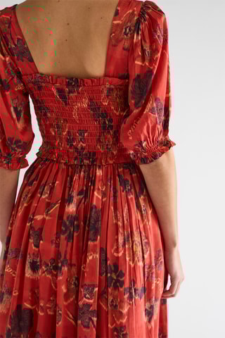 Robe longue - Rouge