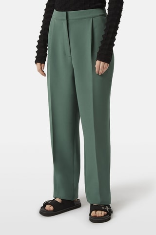 Pantalon relaxed - Vert
