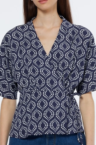 Chemisier - Bleu marine