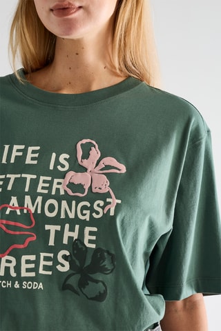 T-shirt en coton biologique - Vert