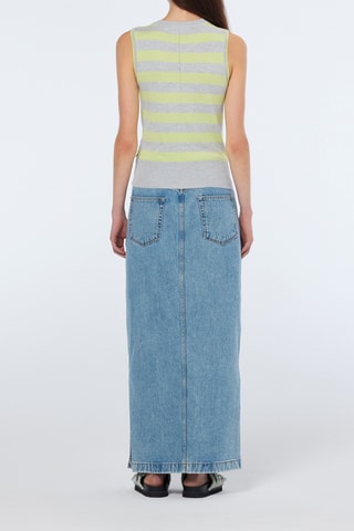 Top relaxed - Gris clair chiné