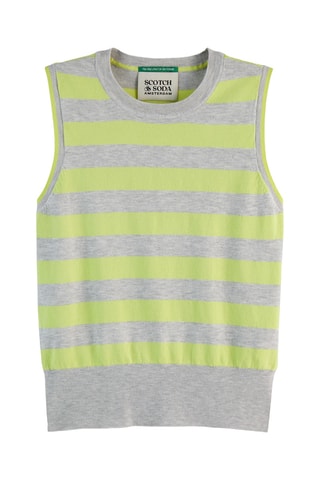 Top relaxed - Gris clair chiné