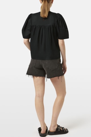 Blouse relaxed - Noir