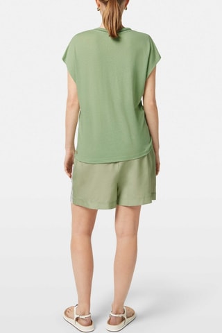 T-shirt en lin - Vert