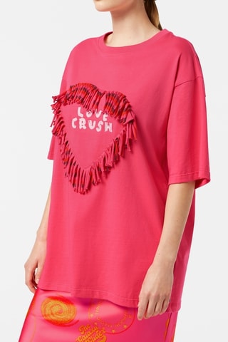 T-shirt oversize - Rose