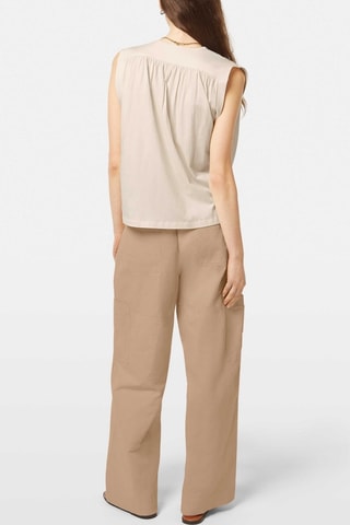 Blouse relaxed - Blanc cassé