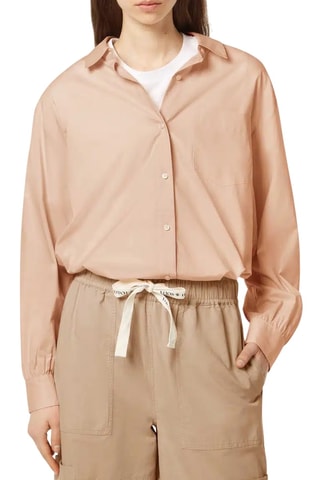 Chemisier oversize - Beige