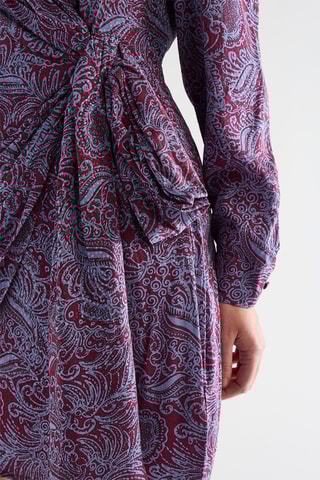 Robe portefeuille - Violet