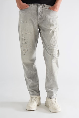 Pantalon - Gris clair