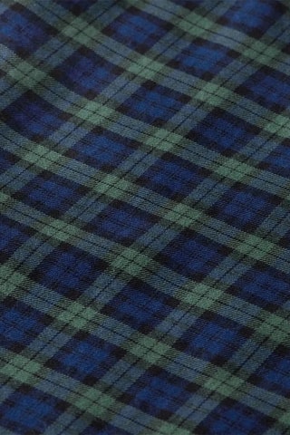 Chemise relaxed - Vert et bleu