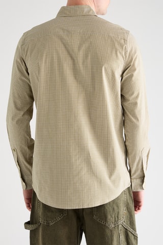 Chemise - Vert foncé et blanc