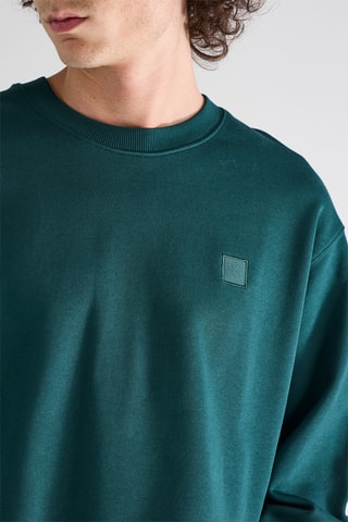 Sweat regular - Vert foncé