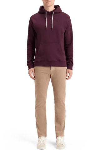 Sweat relaxed en coton biologique - Bordeaux