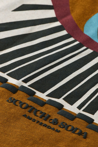 T-shirt relaxed - Moutarde