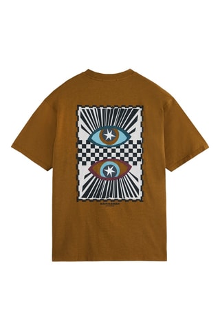 T-shirt relaxed - Moutarde