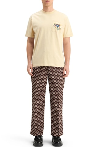 T-shirt relaxed - Beige