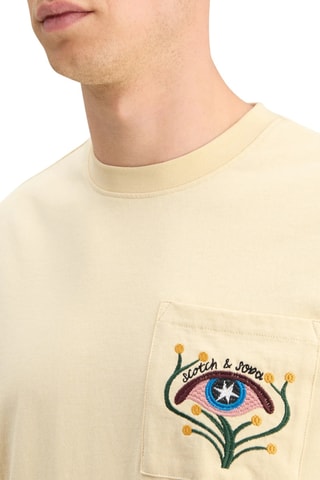 T-shirt relaxed - Beige