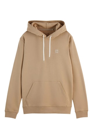 Sweat regular à capuche - Beige