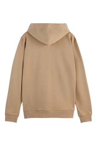 Sweat regular à capuche - Beige