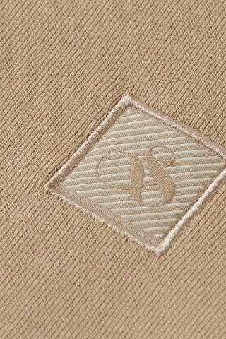 Sweat regular à capuche - Beige