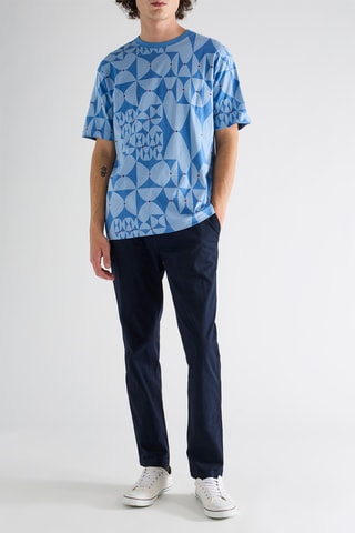 T-shirt en coton biologique - Bleu clair