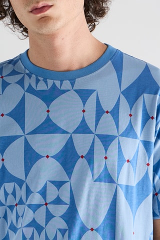 T-shirt en coton biologique - Bleu clair