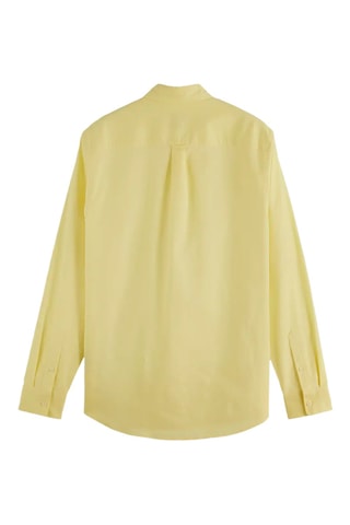Chemise regular - Jaune