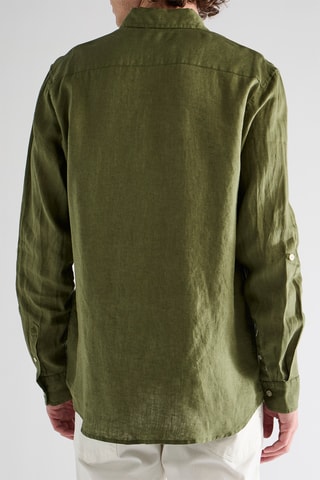 Chemise en lin - Vert