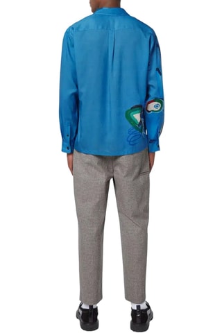 Chemise relaxed - Bleu marine