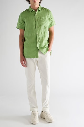 Chemise en lin - Vert