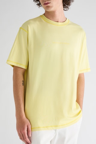 T-shirt en coton biologique - Jaune