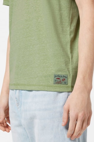 T-shirt regular en coton biologique - Vert clair