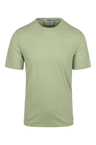 T-shirt regular en coton biologique - Vert clair