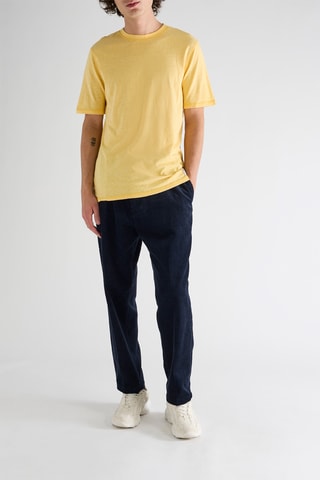 T-shirt en coton biologique - Jaune