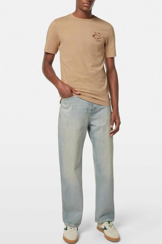 T-shirt regular - Marron clair