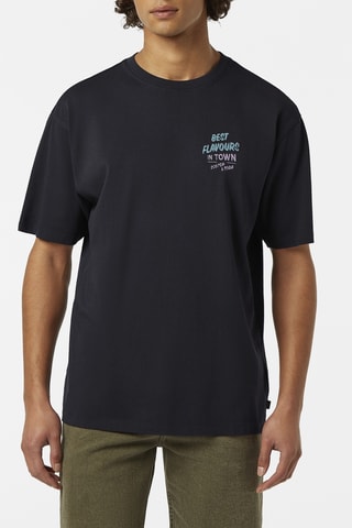 T-shirt relaxed - Noir