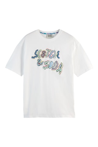 T-shirt relaxed - Blanc