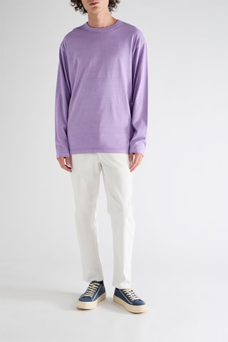 T-shirt en coton biologique - Violet