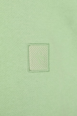 Sweat regular en coton biologique - Vert clair