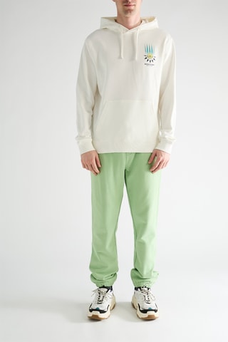 Sweat en coton biologique à - Blanc