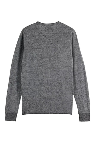 Pull relaxed en lin - Gris