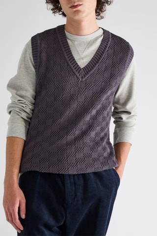 Pull sans manches - Anthracite