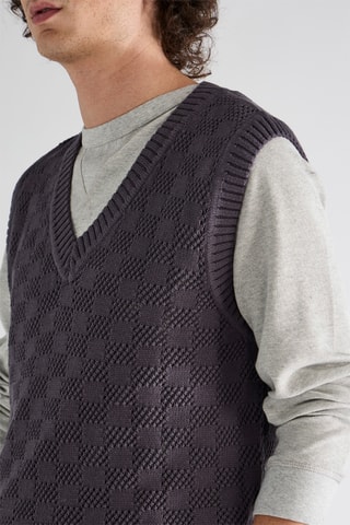 Pull sans manches - Anthracite