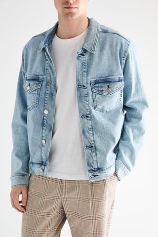 Veste en jean - Bleu clair