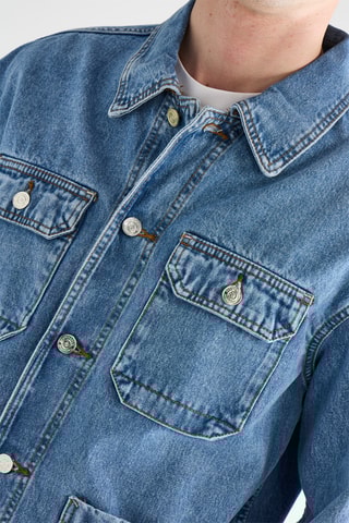 Veste en jean - Bleu clair