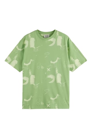 T-shirt relaxed - Vert clair