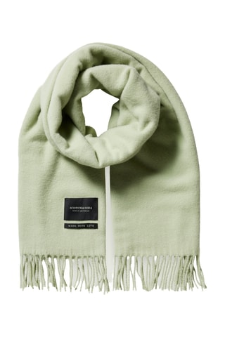 Echarpe en laine vierge - Vert clair