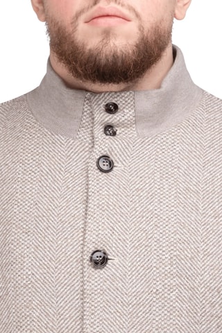 Veste en laine et soie - Beige