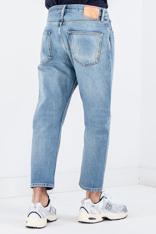 Jean loose en coton biologique - Bleu clair